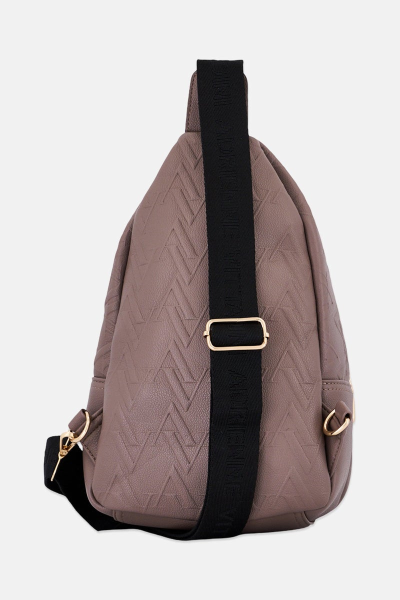 ADRIENNE VITTADINI Women Brand Logo Sling Back, Mauve - Image 2