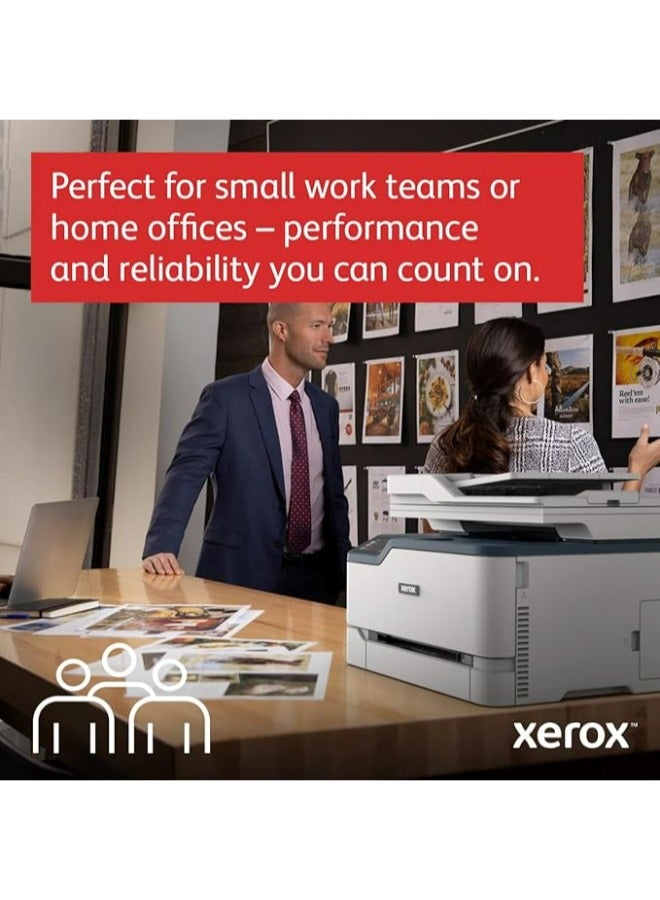 xerox C235dni A4 22ppm Colour Wireless Laser Multifunction Printer with Duplex 2-Sided Printing - Copy/Print/Scan/Fax – Colour Touchscreen  - Image 5