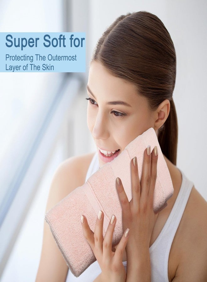 Mindsoft مجموعة من 21 منشفة وجه من مايندسوفت 14" × 14" مناشف يدوية ماصة وناعمة مجموعة بالجملة 100% قطن مصنوعة من الخيوط الدائرية لمناشف الحمام والصالة الرياضية (متعددة الألوان) - Image 5