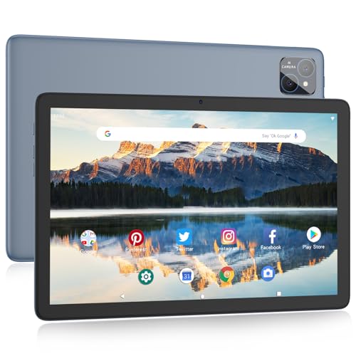 PRITOM TAB11 10'' Tablet Android, Octa-Core, 128GB, Wi-Fi 6, HD IPS Display, Dual Camera, Bluetooth, FM, USB C, Tablet with Case - Image 1