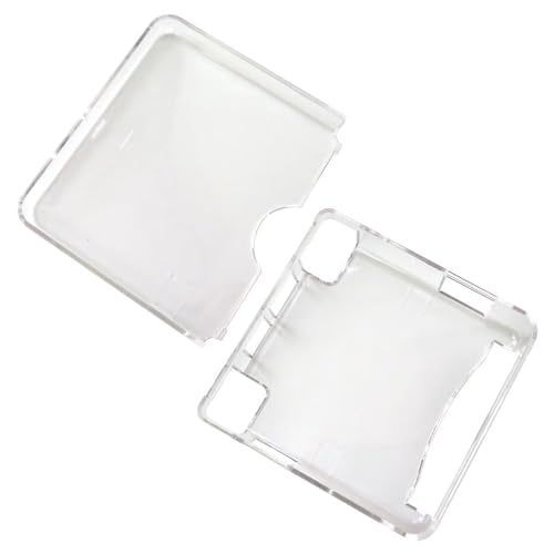 INGQI 1 Pack NEW Upgraded Clear Plastic Hard Case Cover Protector For Nintendo G ameBoy Advance SP GBA SP, Scratch Resistance - Image 1