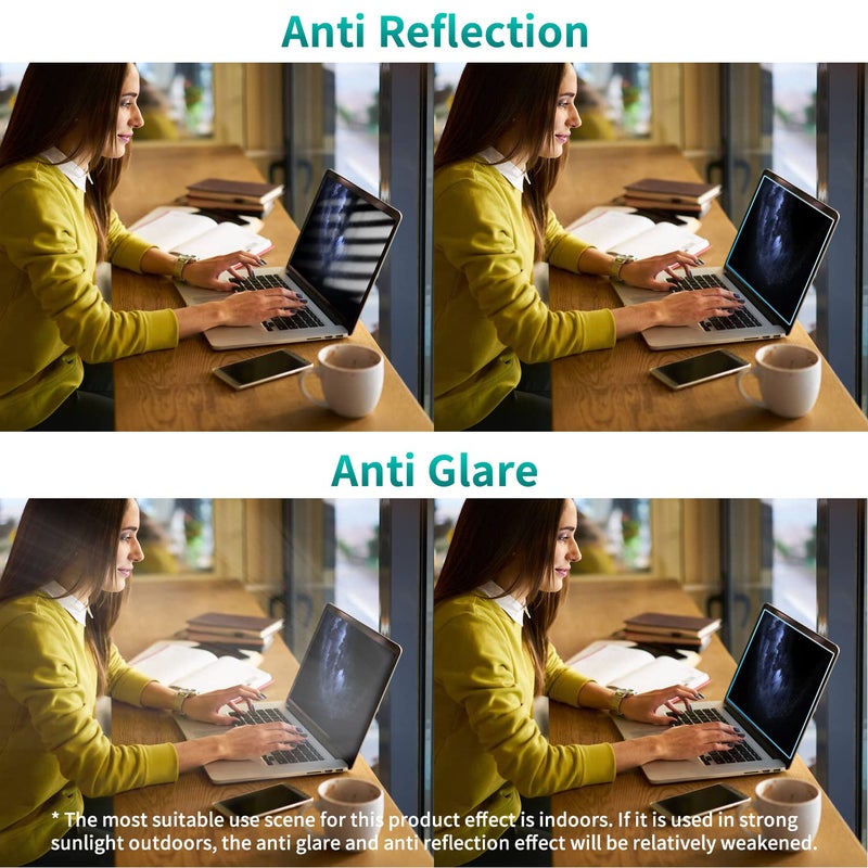 FFORITO F FORITO 2-Pack 17.3 inch 16:9 Anti Blue Light Matte Laptop Screen Protector, Compatible with 17.3â€ HP/Lenovo/Acer/ASUS/MSI Laptop, Anti Glare Anti Scratch - Image 4