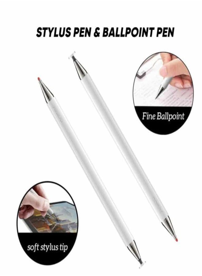 Yesido ST04 2 In 1 Stylus Pen Tablet Notebook Active Capacitive Writing Phone Pencil With Ballpoint Pen  - Image 4