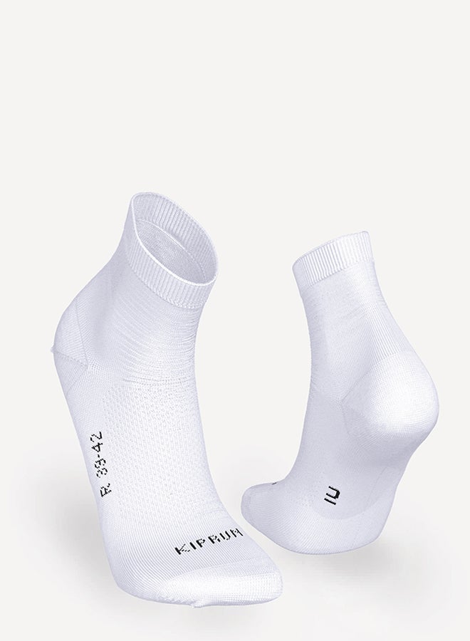 DECATHLON PACK OF 2 PAIRS OF RUN500 FINE CREW RUNNING SOCKS - Image 2