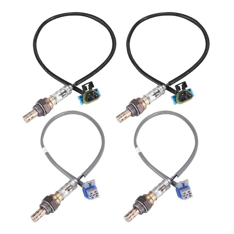 BLPextrm Oxygen O2 Sensor Set for 2003-2006 Cadillac Escalade, Chevy Silverado, GMC Yukon, Hummer H2 - Upstream and Downstream Replacement - Image 1