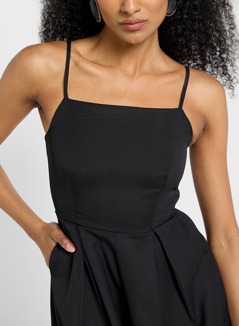 Ginger Cami Wide Leg Jumpsuit With Cutout Back - Image 3