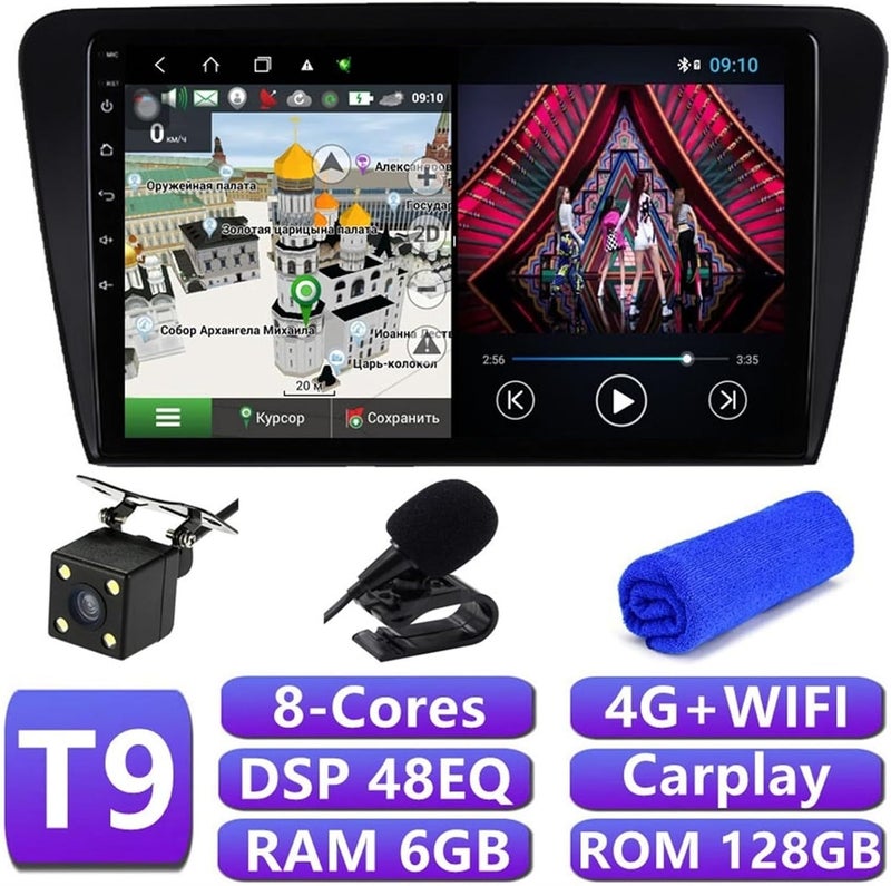 Wivplex 6+128G DSP Car Multimedia Player for Skoda Octavia - Image 2