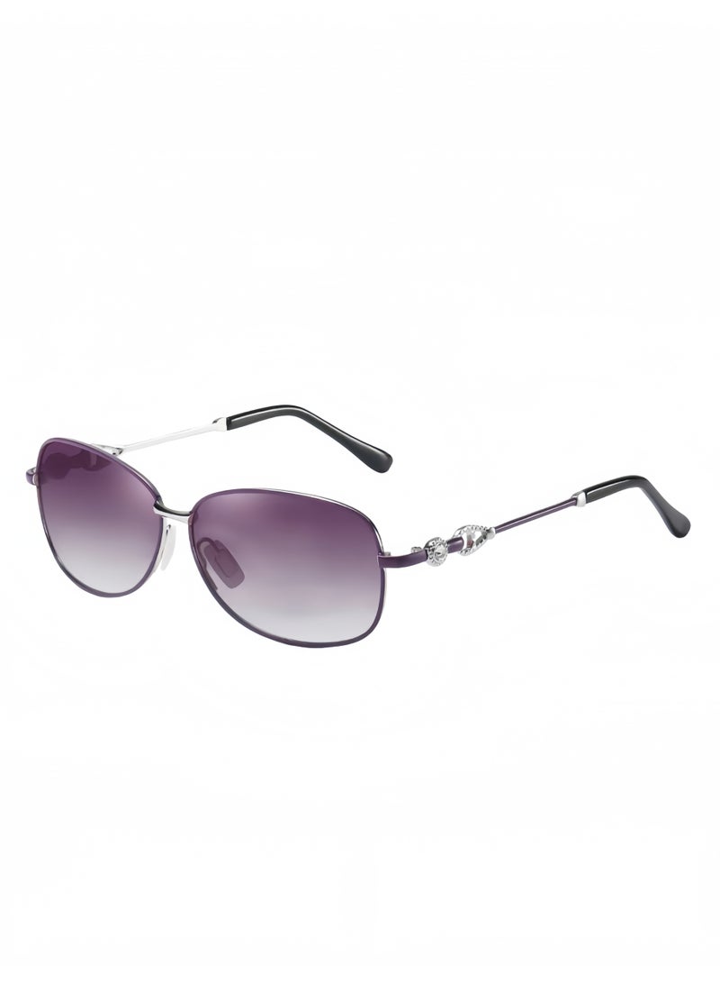 Women sunglasses, women oval lenses sunglasses with UV400 protection, anti-glare glasses, ideal for summer outdoor, beach, travel, driving, fishing, camping sun shading - Image 1