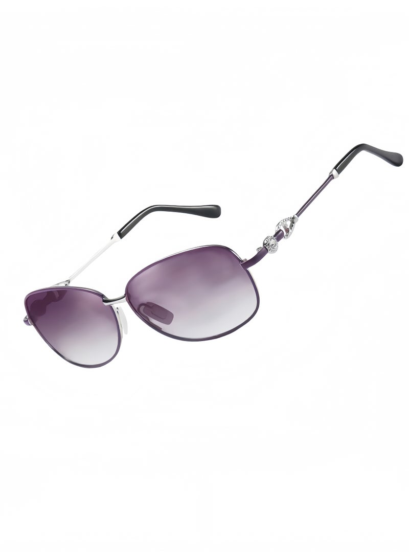 Women sunglasses, women oval lenses sunglasses with UV400 protection, anti-glare glasses, ideal for summer outdoor, beach, travel, driving, fishing, camping sun shading - Image 3