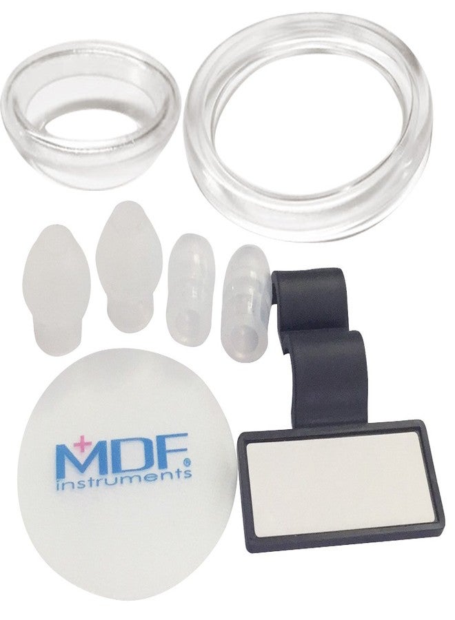 أم دي أف إنسترومينتس أجهزة MDF، ساعة Pulse Time® الرقمية LCD 2 في 1 وسماعة طبية أحادية الرأس - متينة، ذات جودة احترافية - أزرق فاتح (MDF740-03) - Image 5