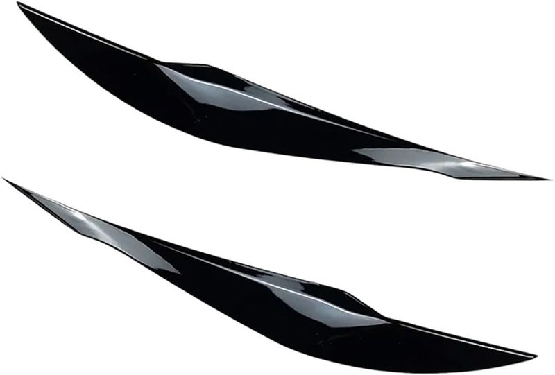 DEMULAX Car Front Headlight Eyebrow Eyelid for BMW 3 Series - Image 1