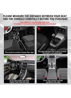 Bukela Car Seat Gap Filler Organizer, 2 Pack Multifunctional Car Seat Organizer, Auto Console Side Storage Box with Cup Holders 2 Seat Hooks for Drink, Car Organizer Front Seat for Holding Phone, Sunglasses  - Image 5