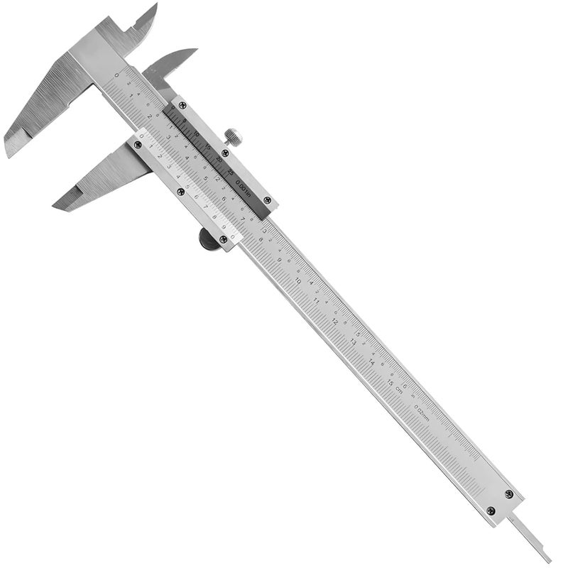 فرجار الفولاذ المقاوم للصدأ مع قرص فيرنيه 200 مم أداة قياس صناعية عالية الدقة Yb5002A G - Image 2