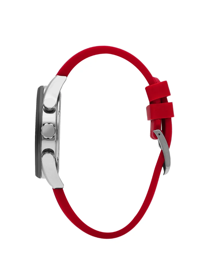 Lee Cooper Men's Silicone Multi Function Watch LC07987.388 - 44 mm