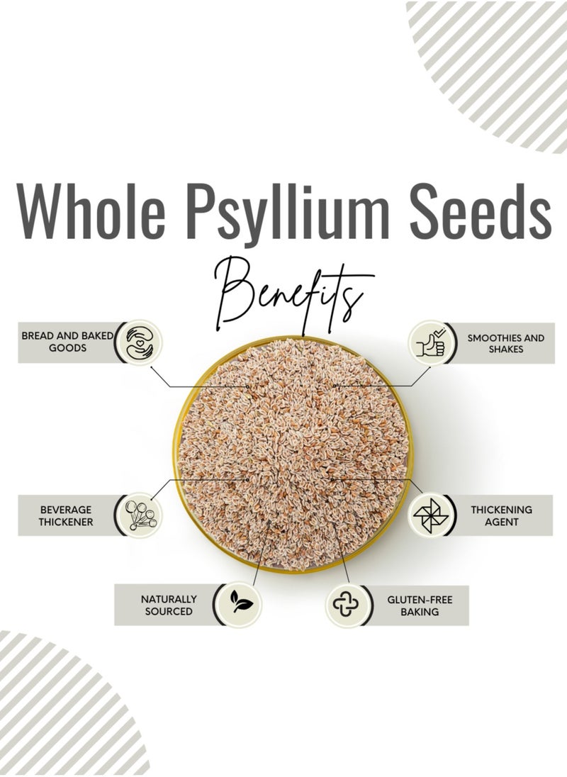 Awafi Mill Dried Psyllium Seeds | Ispaghol Seed Whole | 100% Natural Psyllium Seeds | Whole Psyllium Seeds | Pure Psyllium Seeds  - Image 3