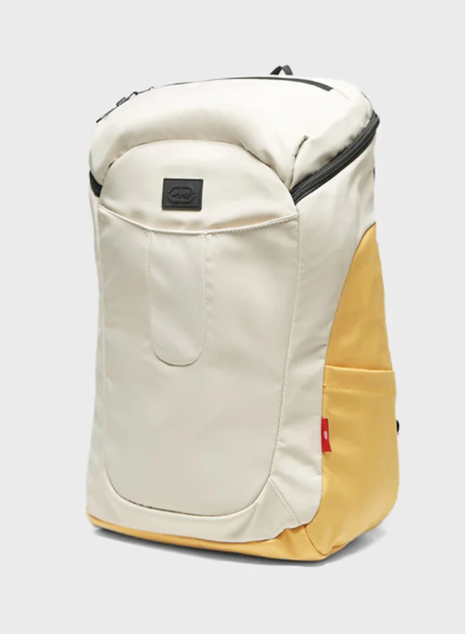 Ecko Unltd. Colourblock Backpack with Adjustable Shoulder Straps and Zip Closure