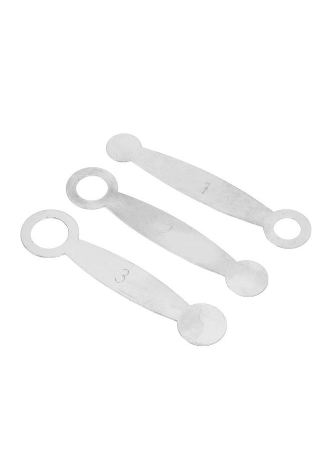 Thoraya - 3Pcs Flute Leveling Ring Pad Woodwind Instrument Repair Tool Set Kit for Maintenance - Image 1