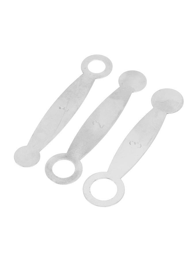 Thoraya - 3Pcs Flute Leveling Ring Pad Woodwind Instrument Repair Tool Set Kit for Maintenance - Image 1