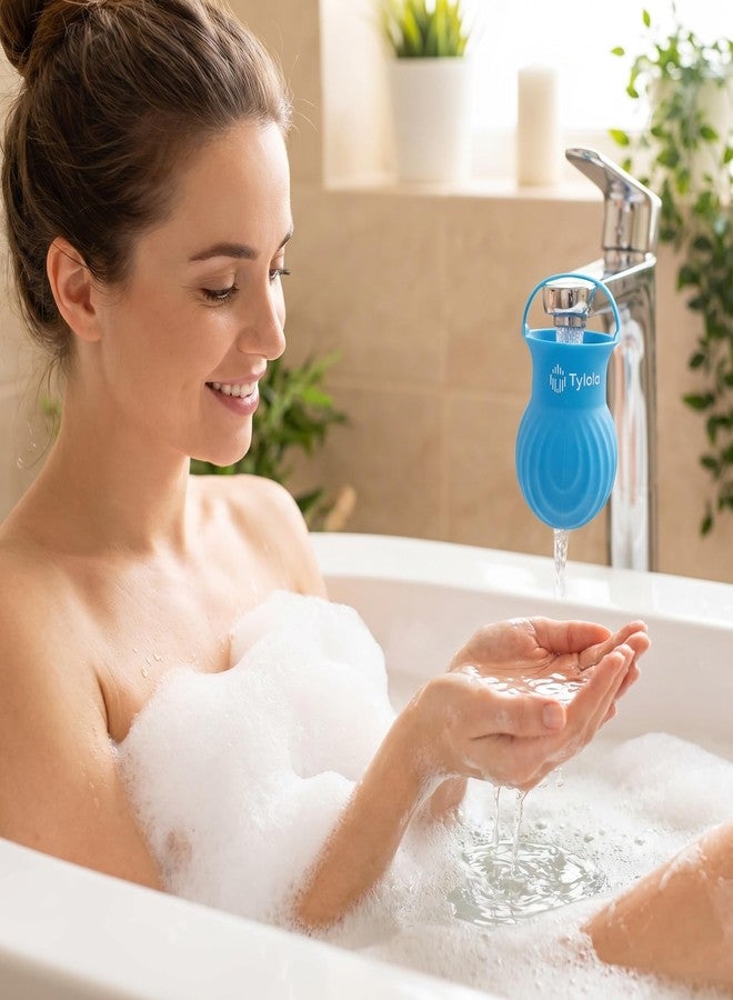 Tylola Bathtub Water Filter with Mineral Media - Remove Chlorine, Fluoride & Impurities for Healthier, Softer Skin & Hair | Includes 2 Filters for 12-Month Use | Bath Tech 3000-2 by Tylola - Image 4