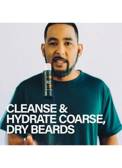 scotch porter Scotch Porter Moisturizing Beard Wash - Cleanse, Refresh, Hydrate & Soften Coarse, Dry Beard Hair while Protecting Skin for a Fuller/Healthier-Looking Beard - Warm Spice & Musk, 8 oz. Bottle  - Image 3