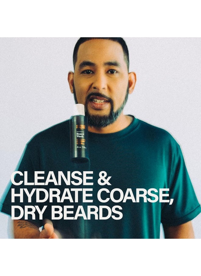 scotch porter Scotch Porter Moisturizing Beard Wash - Cleanse, Refresh, Hydrate & Soften Coarse, Dry Beard Hair while Protecting Skin for a Fuller/Healthier-Looking Beard - Warm Spice & Musk, 8 oz. Bottle  - Image 3