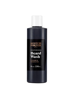 scotch porter Scotch Porter Moisturizing Beard Wash - Cleanse, Refresh, Hydrate & Soften Coarse, Dry Beard Hair while Protecting Skin for a Fuller/Healthier-Looking Beard - Warm Spice & Musk, 8 oz. Bottle  - Image 1