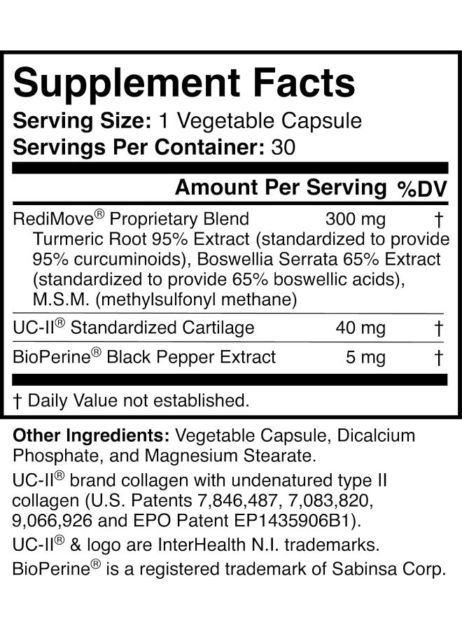 RediMove - Natural Joint Support Supplement - Non-Gmo, Gluten-Free - Image 3
