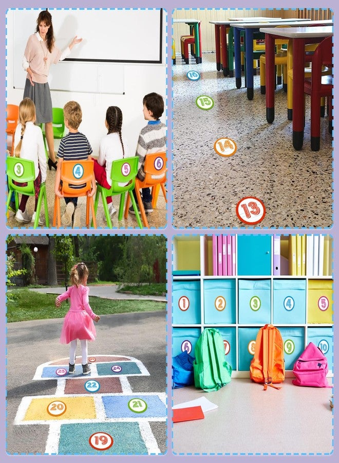 JUESMOS Number Stickers for Classroom - Image 2