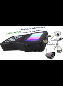 Generic Digital Satellite Finder KPT-255H+ AHD TVI CVI DVB-S2 Digital Satellite Finder Meter CCTV Camera Lcd Backlight Kpt-255h Plus Button 4.3 Inch Multiple Applicable Scenarios  - Image 2