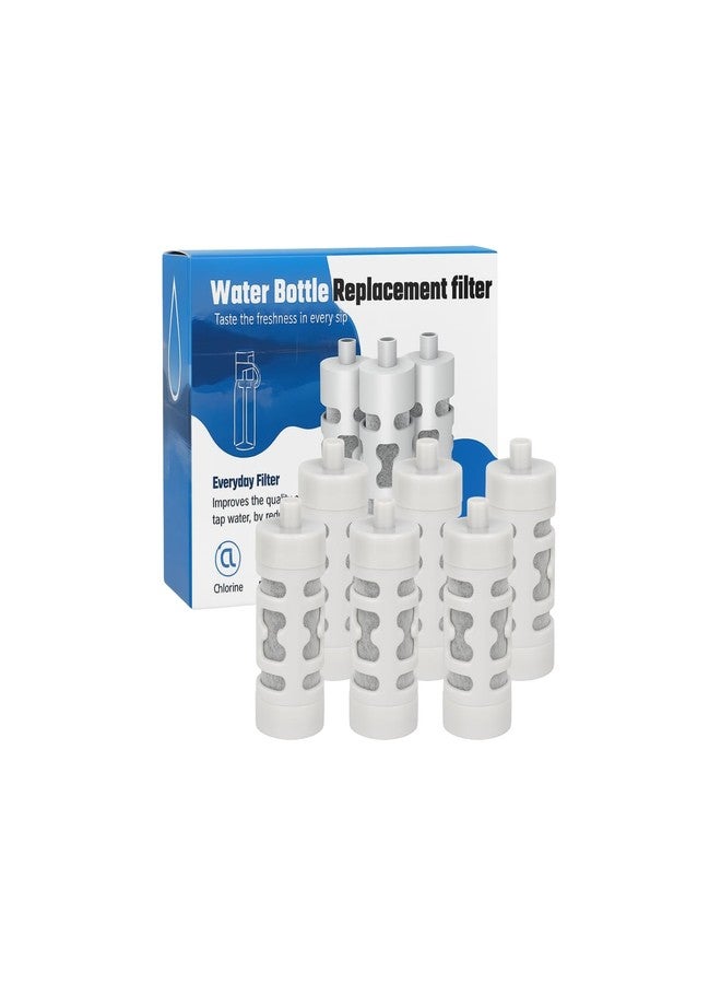 نيسبيرا فلتر مياه بديل من الكربون النشط من نيسبيرا، متوافق مع زجاجة مياه فيليبس جو زيرو اليومية، 6 قطع - Image 1