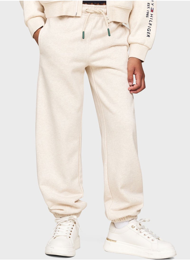 TOMMY HILFIGER - Youth Logo Sweatpants - Image 1