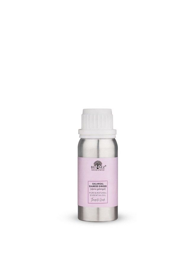 Devinez Galangal Siamese Ginger Essential Oil 100% Pure Natural & Undiluted 250Ml In Anodized Aluminum Bottle - Image 2