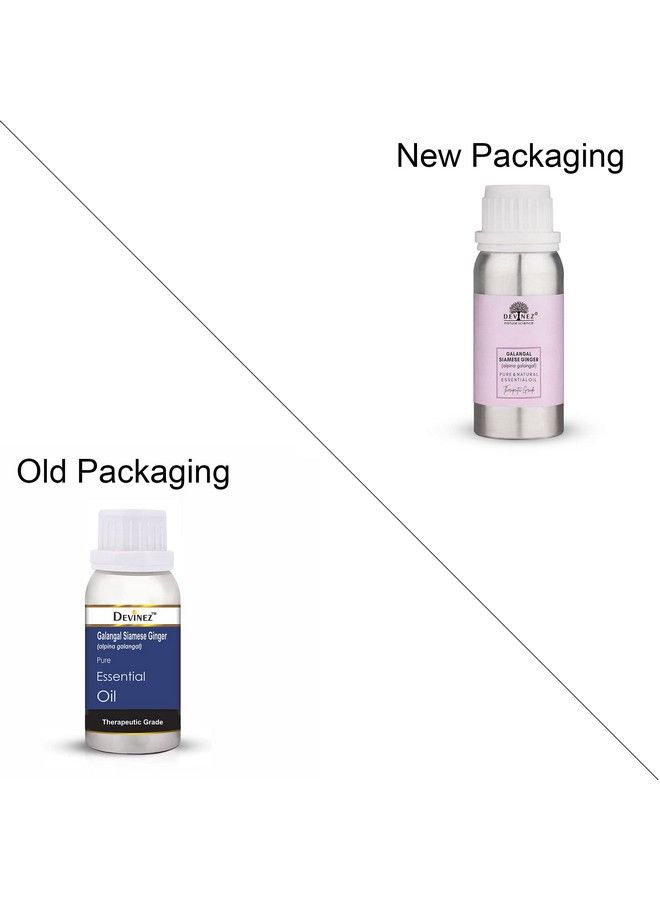 Devinez Galangal Siamese Ginger Essential Oil 100% Pure Natural & Undiluted 250Ml In Anodized Aluminum Bottle - Image 3