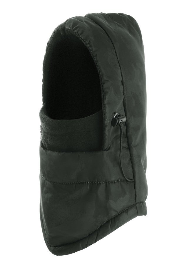 Clothclose Balaclava Ski Mask for Men, Lining Windproof Ski Face Mask for Women, Adjustable Winter Cold Weather Face Cover, Black Camo, One size - Image 1