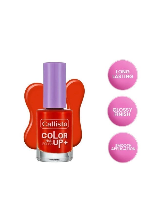 Callista Nail Polish 402 ketchup with me – Smooth Application, Quick-Dry, Long-Lasting, Vegan-Friendly, Salon-Quality Finish - Image 3