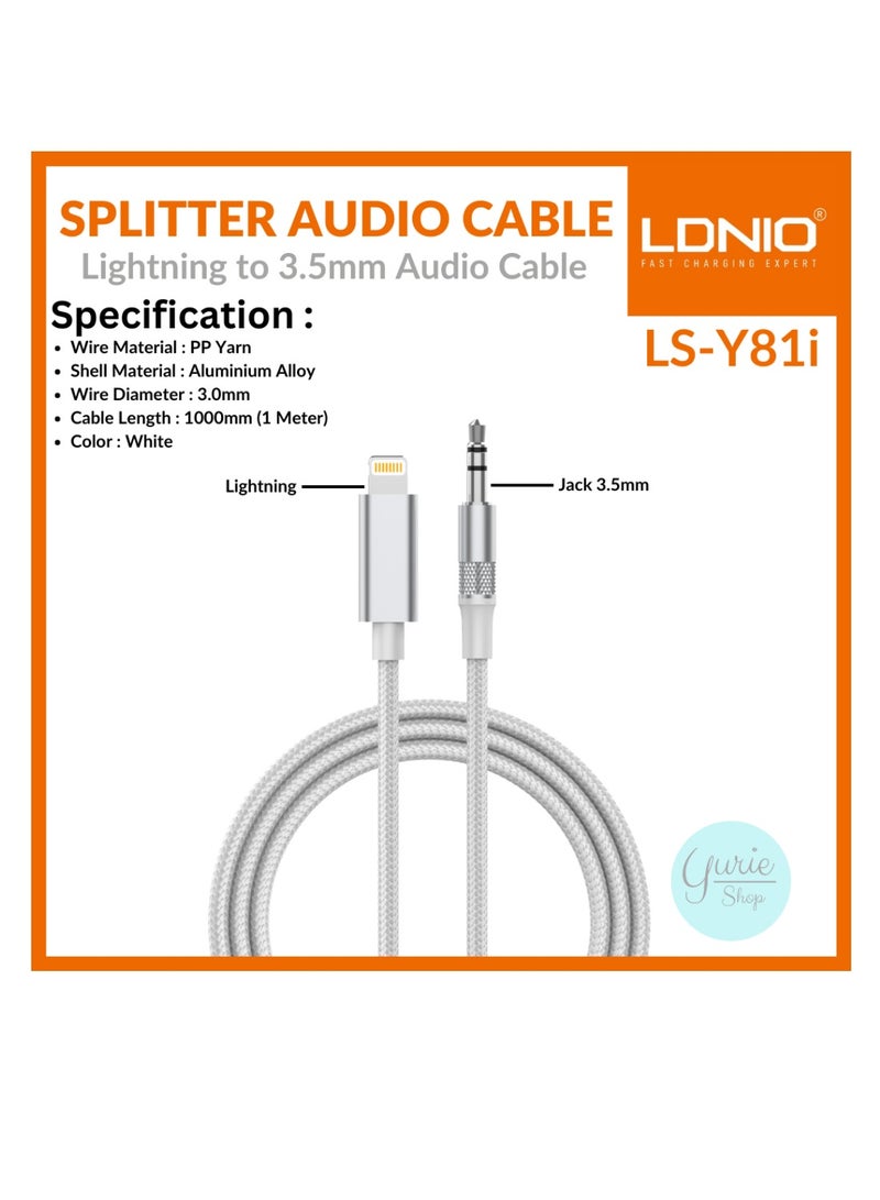 LDNIO LIGHTNIING To 3.5MM audio cable - Image 2