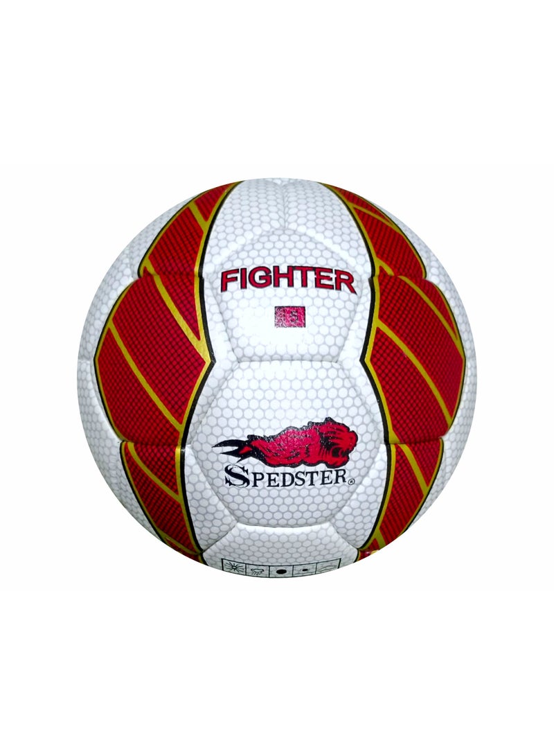 Spedster Soccer Ball Premium Match Ball Football Size 5 Hand Stitched - Image 1