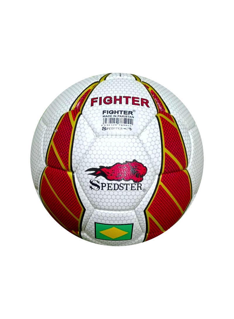 Spedster Soccer Ball Premium Match Ball Football Size 5 Hand Stitched - Image 2