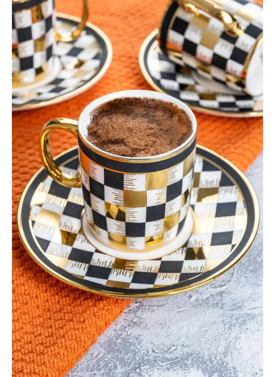 أكار Markei Coffee Cup Set for 6 People - 90 ml