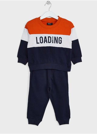 Boys Colorblock Sweatshirt And Jogger Set - pzsku/ZFF40969A4CD705DAEFE1Z/45/_/1699378135/29da40b5-27bf-4f27-96e6-f4387143ad91