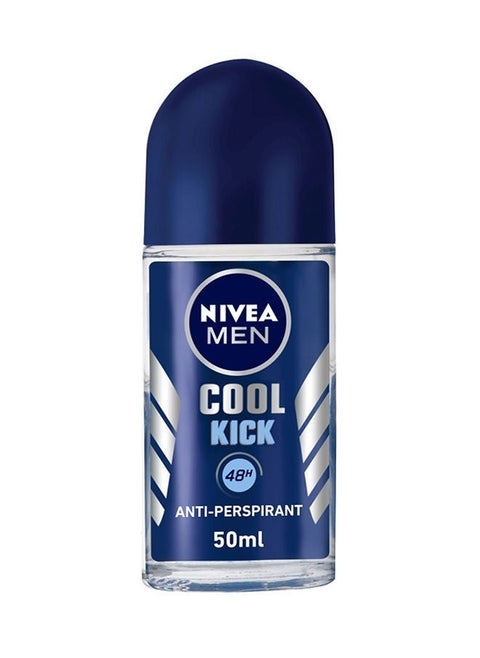 Cool Kick Deodorant Roll-On For Men, 50ml