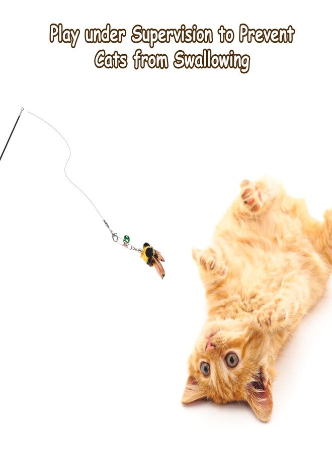 ORSDA Cat Toys, Cat Wand Toy for Indoor Cats, Replacement Teaser Toys - Image 3