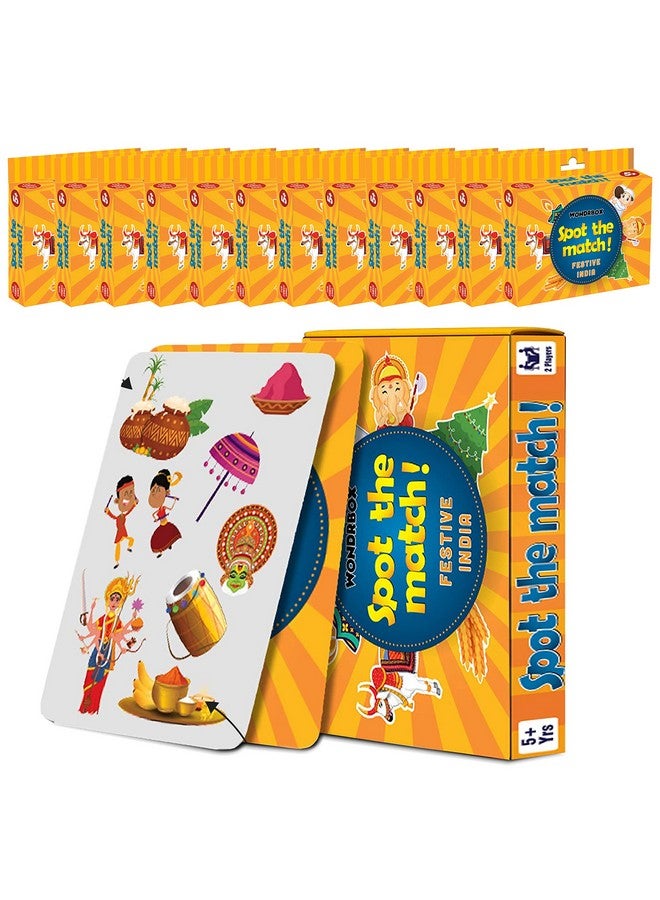 WONDRBOX Kids Card Games for Kids. (Spot The Match-12) - Image 1