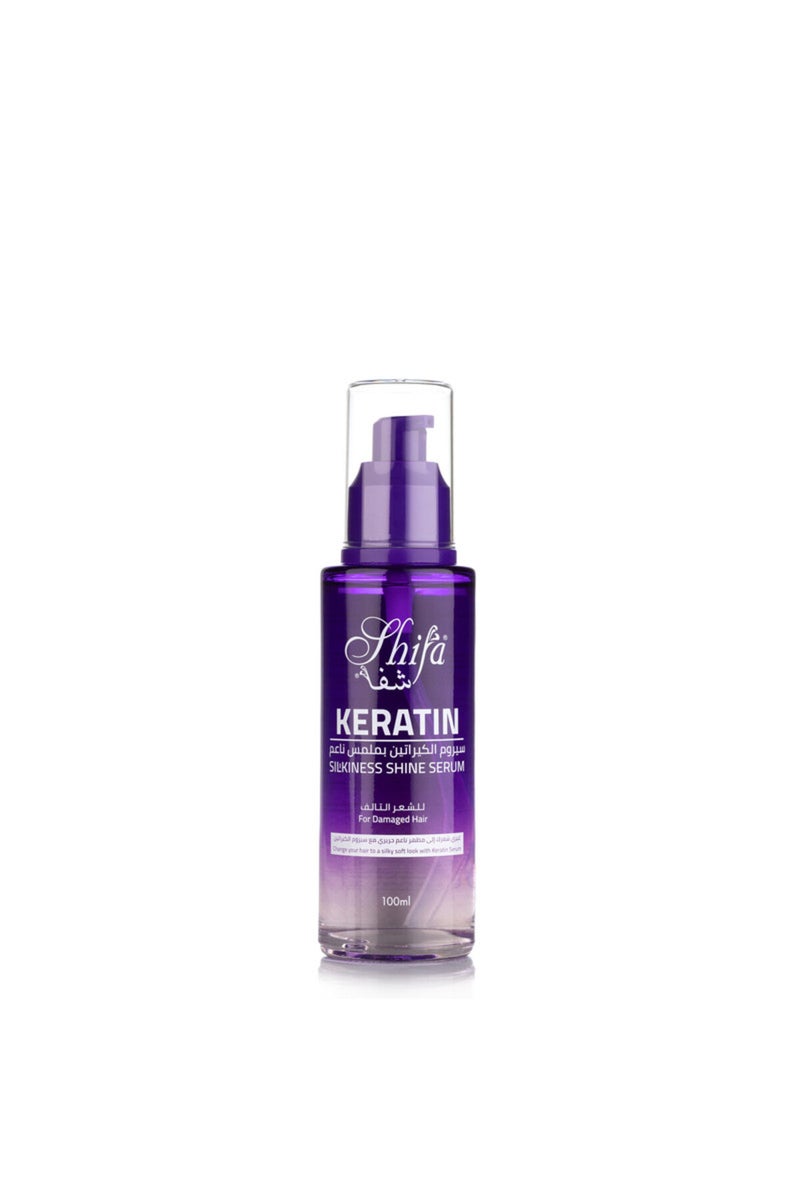 SHIFA KERATIN SILKINESS SHINE SERUM 100 ML - Image 1