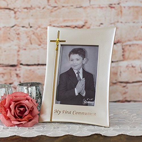 Roman Giftware Inc., Sacraments, First Communion, 9.25" H Communion Frame 4x6,Religious, Inspirational, Durable (6x1x9) - Image 2