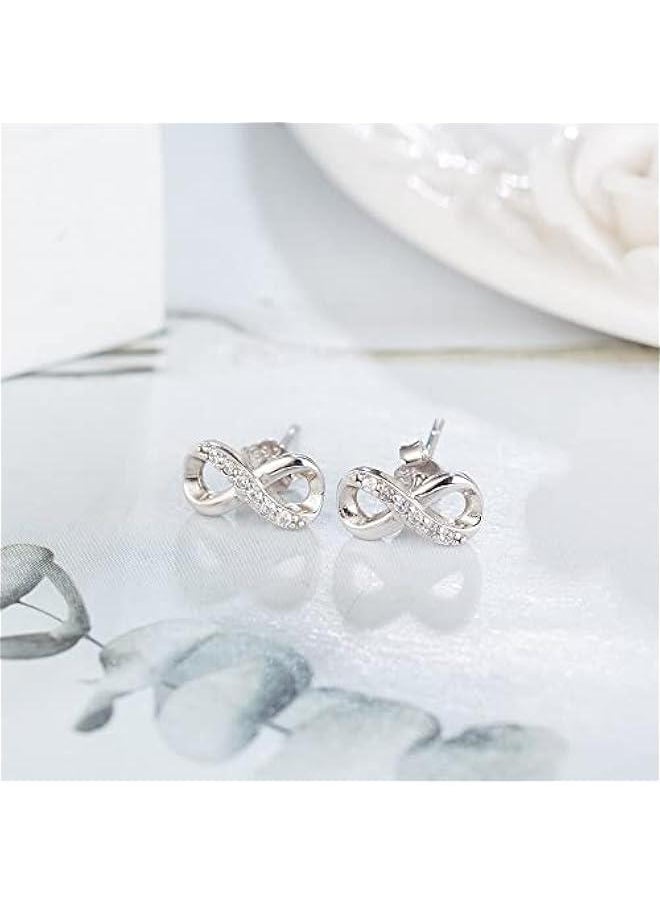 Generic - Swarovski Elements Crystal 18K Gold Plated 925 Sterling Silver Necklace and Studs Earrings  Fashion Jewelry Sets - Image 1