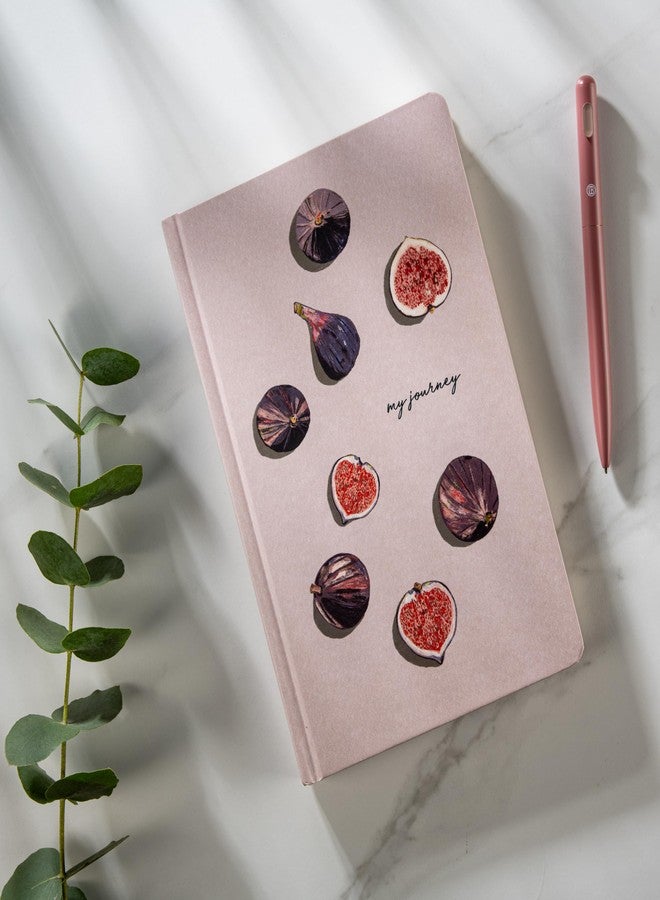 DIVERSEBEE Hardcover Lined Journal Notebook, Medium A5 (5.8 x 8.3 inches), 192 Pages, Thick Paper, Aesthetic Journals for Writing, Office School Bible Journaling Supplies (Figs) - Image 5