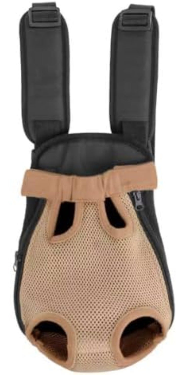 Mosago Dog Backpack Carrier, Puppy Carriers for Small Dogs 8-12 Lbs, Wearable Small Dog Carrier Sling Backpack, Adjustable Chest Pet Front Carry Travel Bag for Hiking/Traveling, Cat Stroller, Large - Image 1