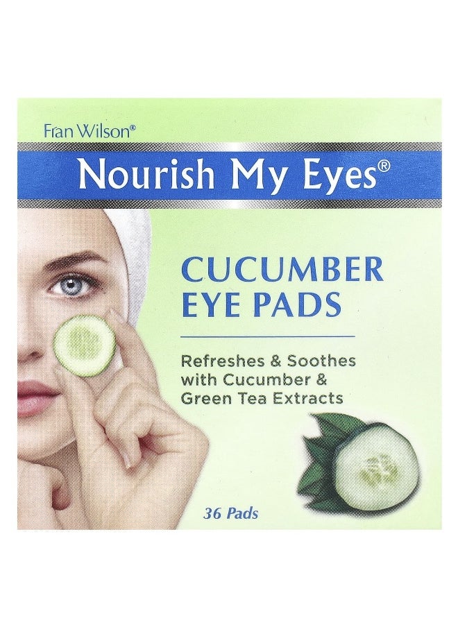 Fran Wilson Fran Wilson, Nourish My Eyes®, Cucumber Eye Pads, 36 Pads  - Image 2