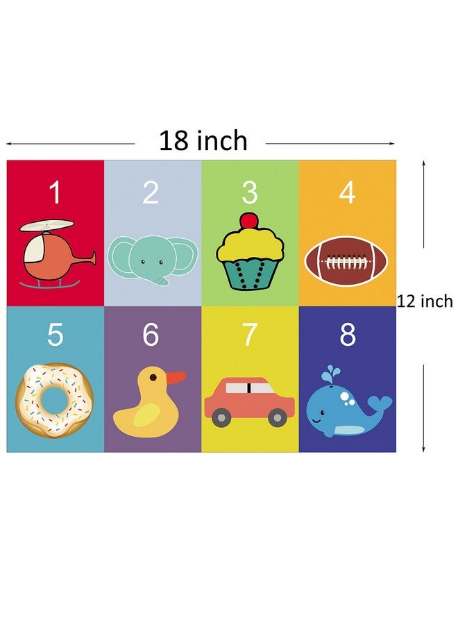 Youngever 80 Disposable Placemats Table Topper Extra Sticky (4 Sides) Adhesive Peel And Stick Strip Disposable Mats For Kids Toddlers Baby Children 18 Inch X 12 Inch Kids Safe (Animal)  - Image 2